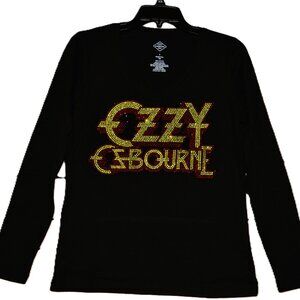 Ozzy Osbourne VN Rhinestone black long sleeve XS,S,M,L,XL,XXL, …